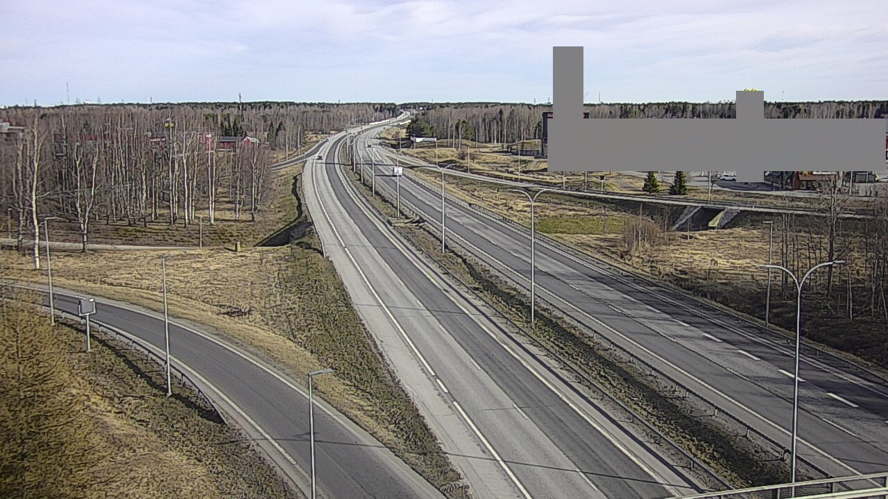 Kelikamerat Kuva Tie 4 Oulu Kaakkuri, Oulu, Pohjois-Pohjanmaa
