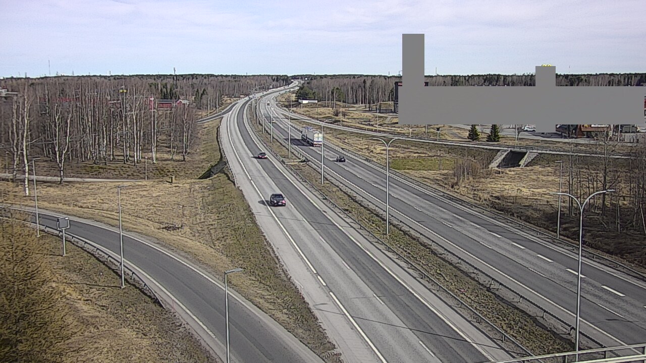 Kelikamerat Kuva Tie 4 Oulu Kaakkuri, Oulu, Pohjois-Pohjanmaa