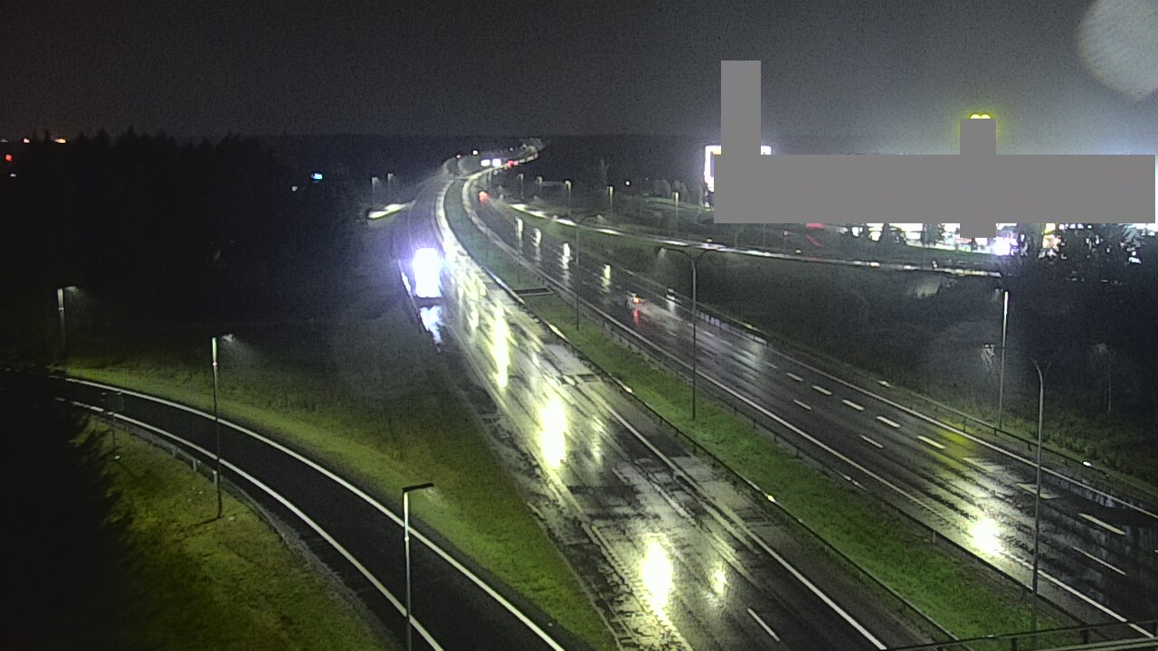 Weather Camera Image Väg 4 Uleåborg, Kaakkuri, Oulu, Pohjois-Pohjanmaa