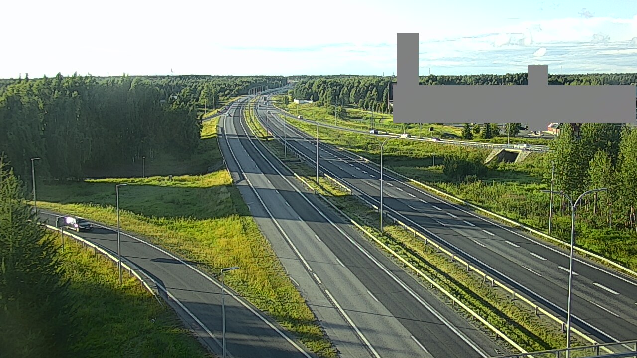 Kelikamerat Kuva Tie 4 Oulu Kaakkuri, Oulu, Pohjois-Pohjanmaa