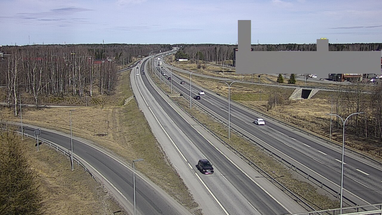 Kelikamerat Kuva Tie 4 Oulu Kaakkuri, Oulu, Pohjois-Pohjanmaa