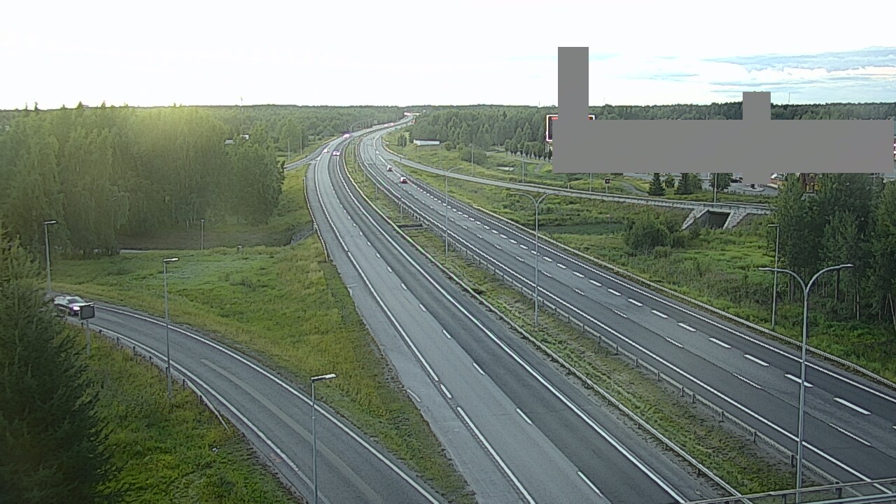 Kelikamerat Kuva Tie 4 Oulu Kaakkuri, Oulu, Pohjois-Pohjanmaa