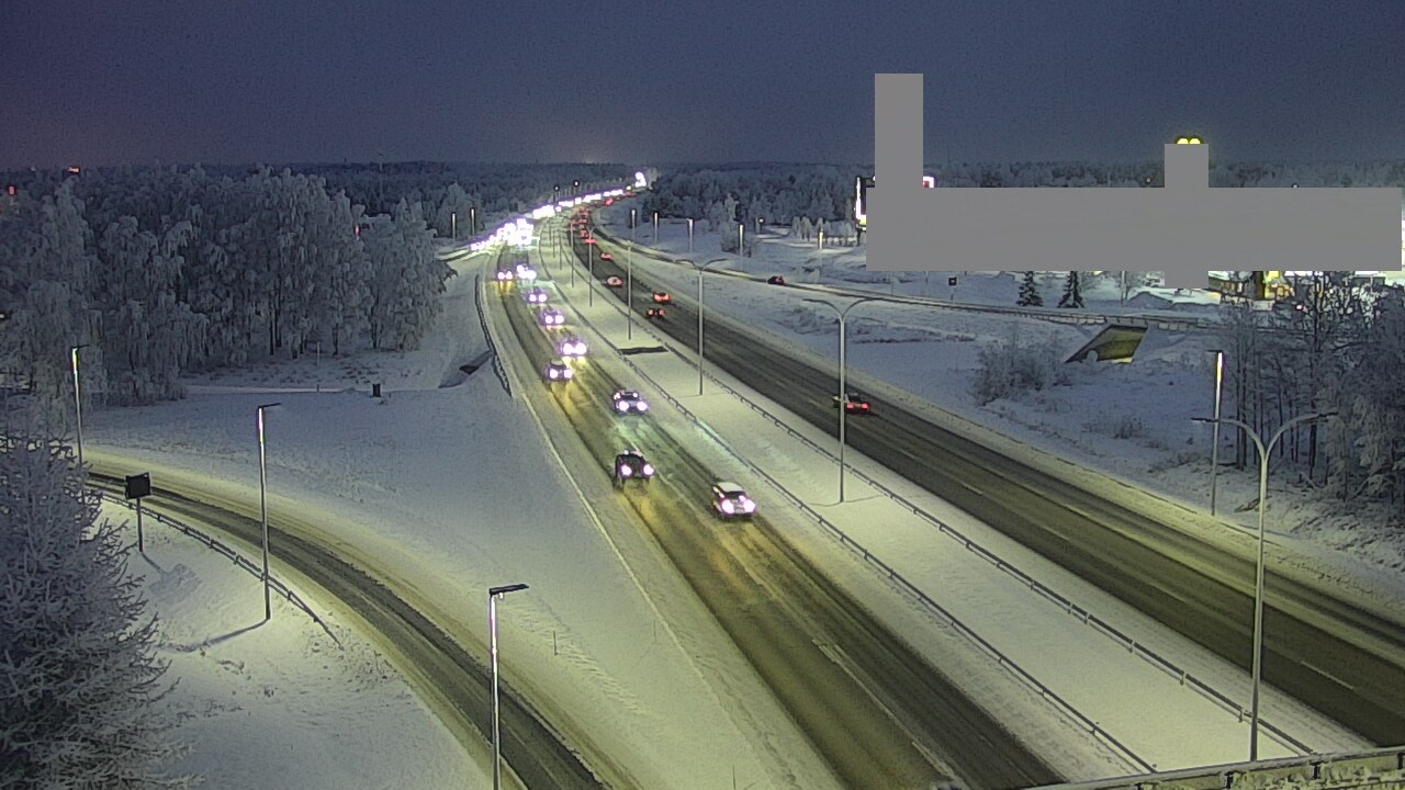 Kelikamerat Kuva Tie 4 Oulu Kaakkuri, Oulu, Pohjois-Pohjanmaa