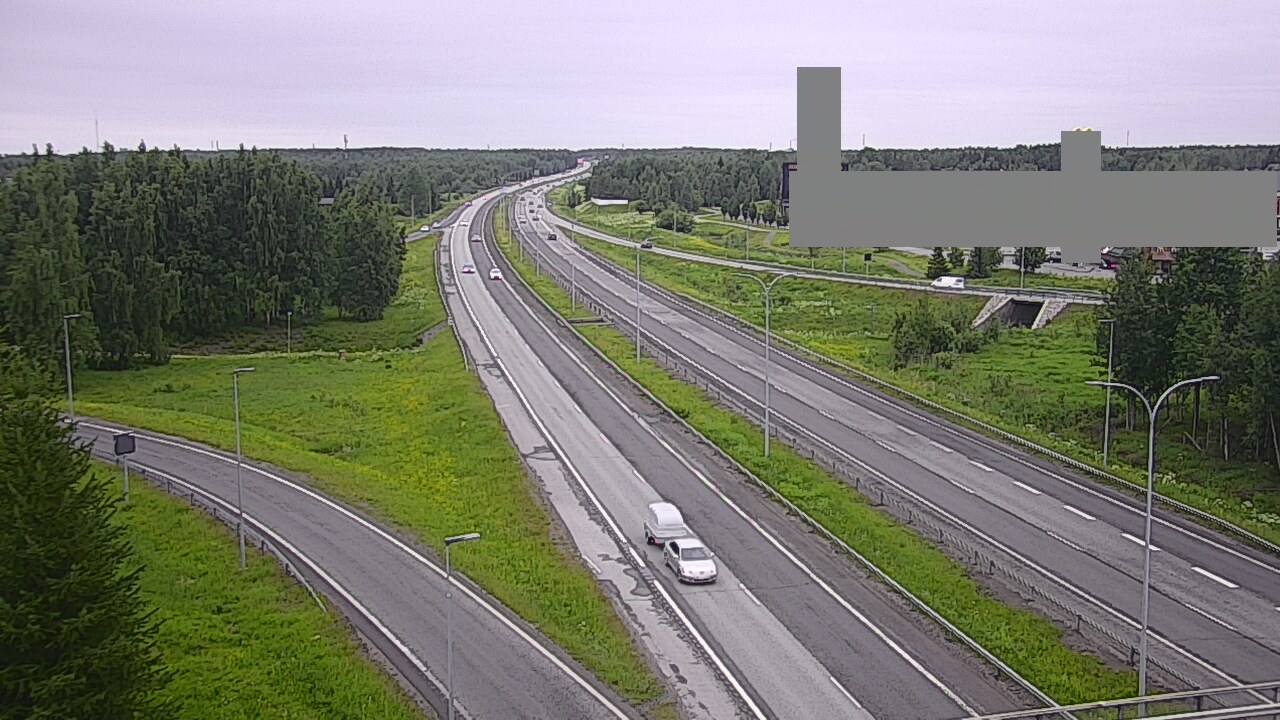 Kelikamerat Kuva Tie 4 Oulu Kaakkuri, Oulu, Pohjois-Pohjanmaa