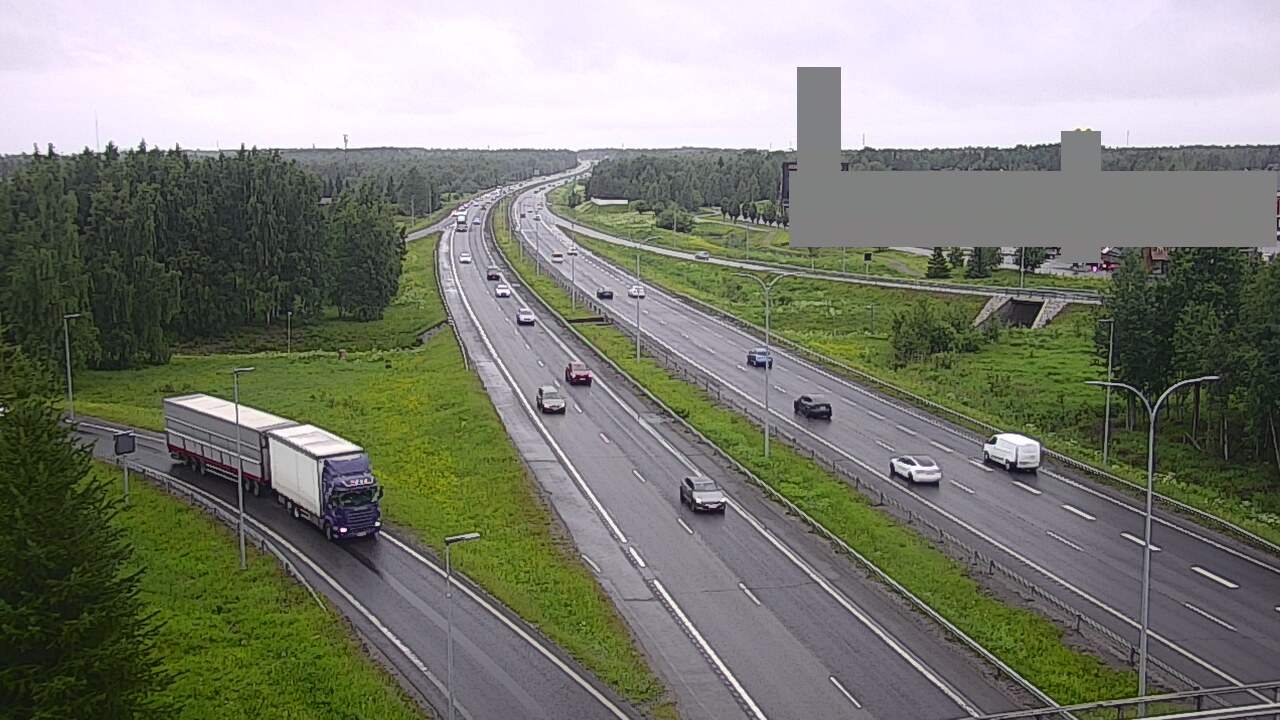 Kelikamerat Kuva Tie 4 Oulu Kaakkuri, Oulu, Pohjois-Pohjanmaa