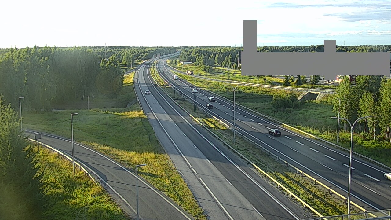 Kelikamerat Kuva Tie 4 Oulu Kaakkuri, Oulu, Pohjois-Pohjanmaa