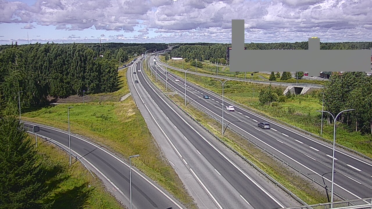 Kelikamerat Kuva Tie 4 Oulu Kaakkuri, Oulu, Pohjois-Pohjanmaa