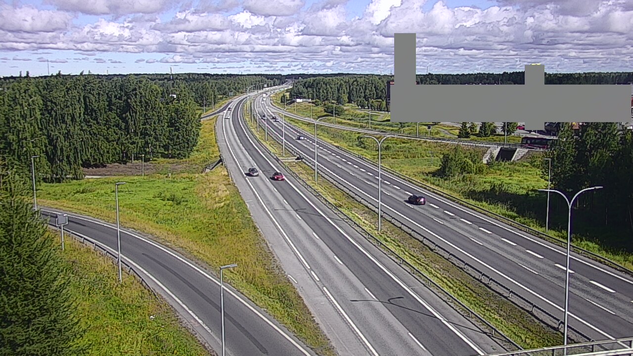 Kelikamerat Kuva Tie 4 Oulu Kaakkuri, Oulu, Pohjois-Pohjanmaa