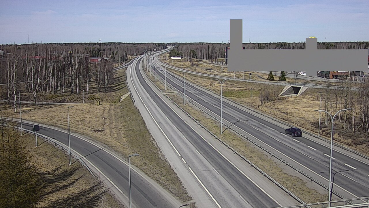 Kelikamerat Kuva Tie 4 Oulu Kaakkuri, Oulu, Pohjois-Pohjanmaa
