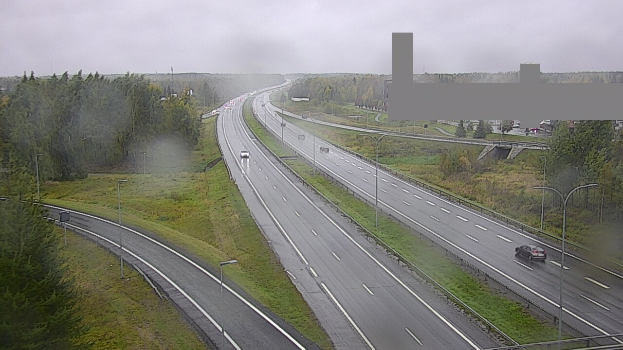 Weather Camera Image Road 4 Oulu, Kaakkuri, Oulu, Pohjois-Pohjanmaa
