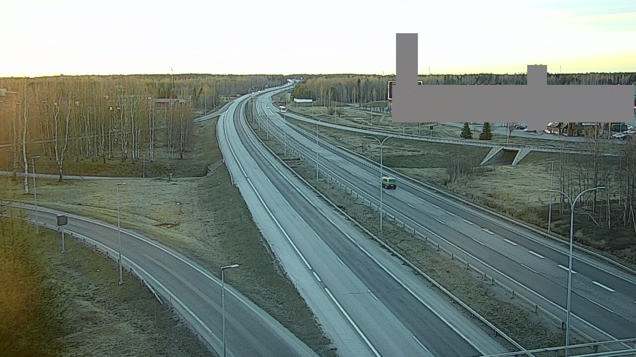 Kelikamerat Kuva Tie 4 Oulu Kaakkuri, Oulu, Pohjois-Pohjanmaa