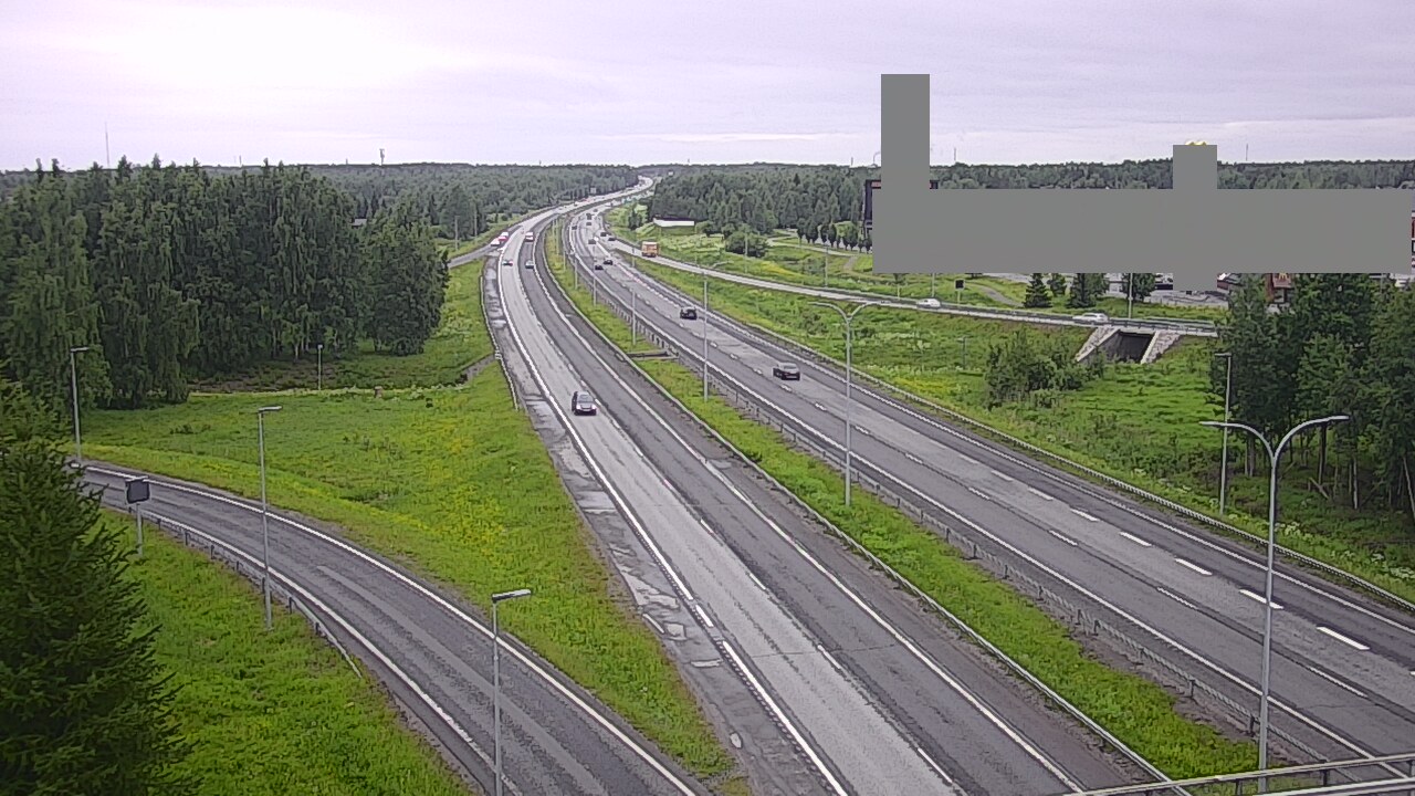 Kelikamerat Kuva Tie 4 Oulu Kaakkuri, Oulu, Pohjois-Pohjanmaa