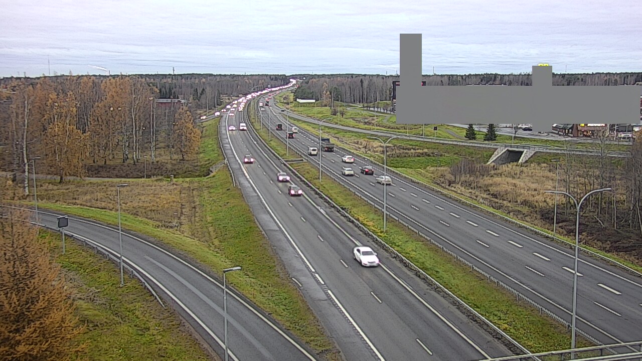 Kelikamerat Kuva Tie 4 Oulu Kaakkuri, Oulu, Pohjois-Pohjanmaa