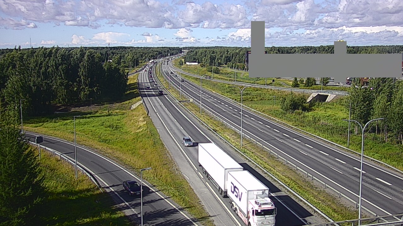 Kelikamerat Kuva Tie 4 Oulu Kaakkuri, Oulu, Pohjois-Pohjanmaa
