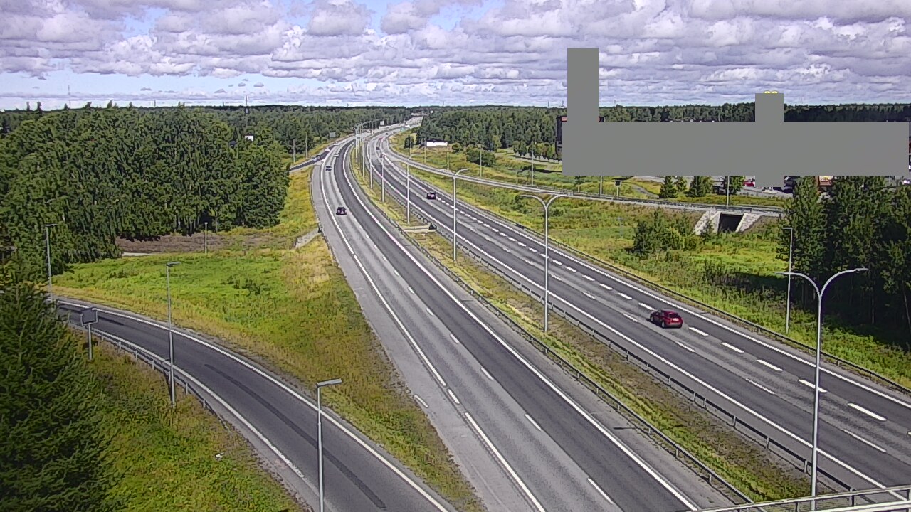 Kelikamerat Kuva Tie 4 Oulu Kaakkuri, Oulu, Pohjois-Pohjanmaa