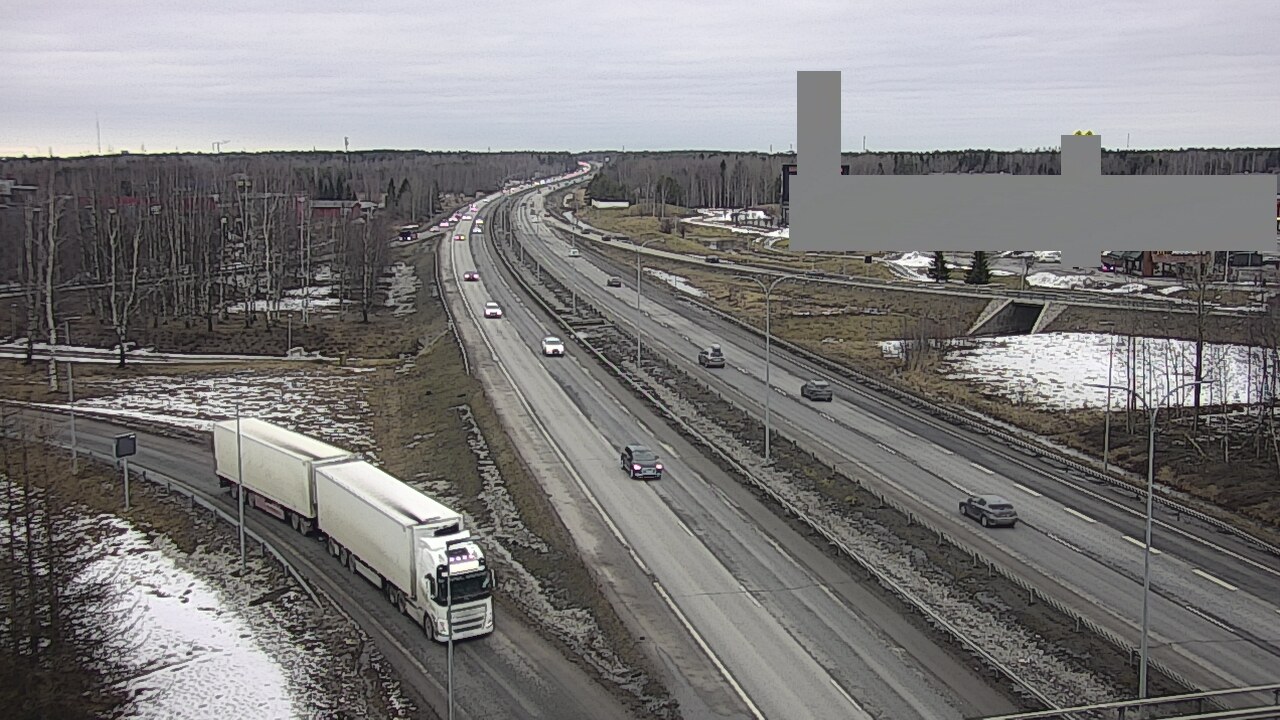 Kelikamerat Kuva Tie 4 Oulu Kaakkuri, Oulu, Pohjois-Pohjanmaa