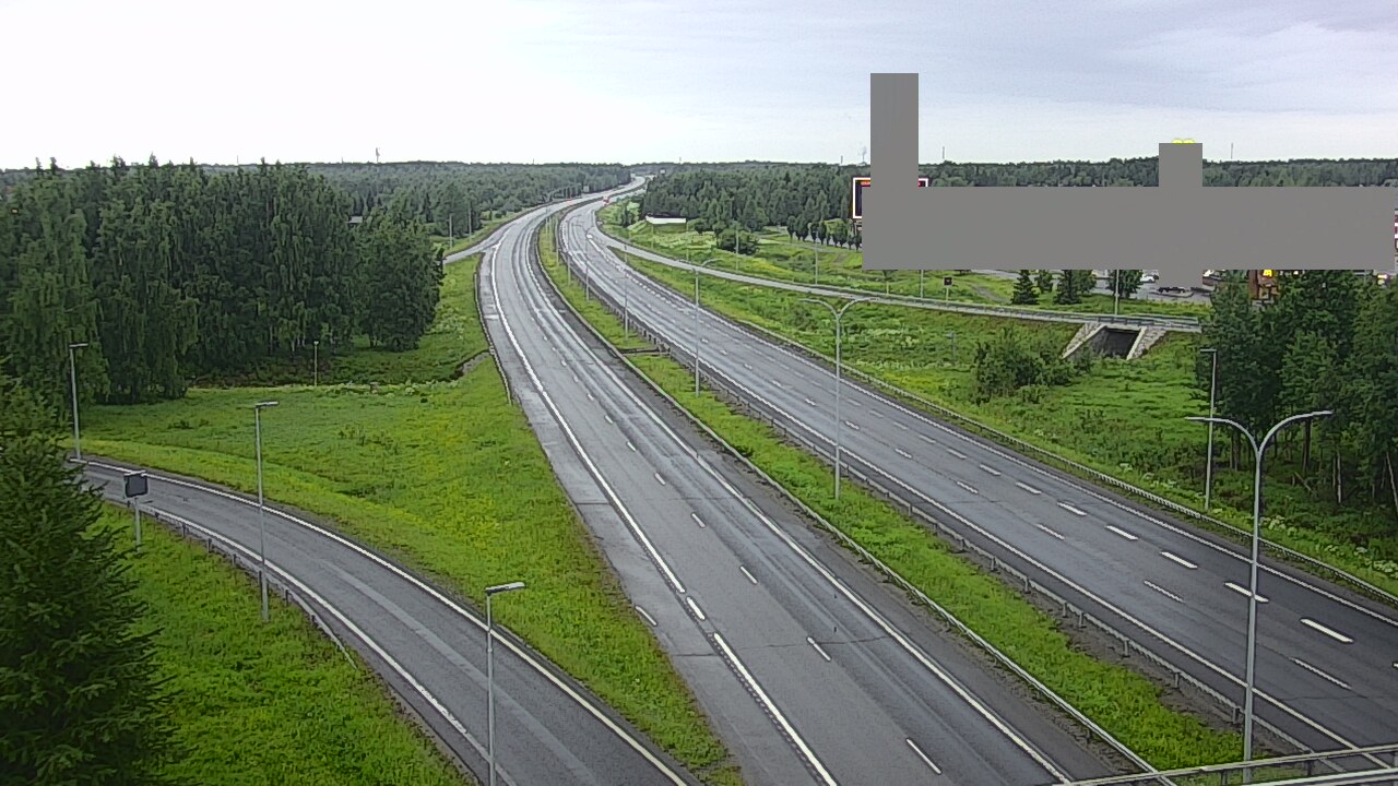 Kelikamerat Kuva Tie 4 Oulu Kaakkuri, Oulu, Pohjois-Pohjanmaa