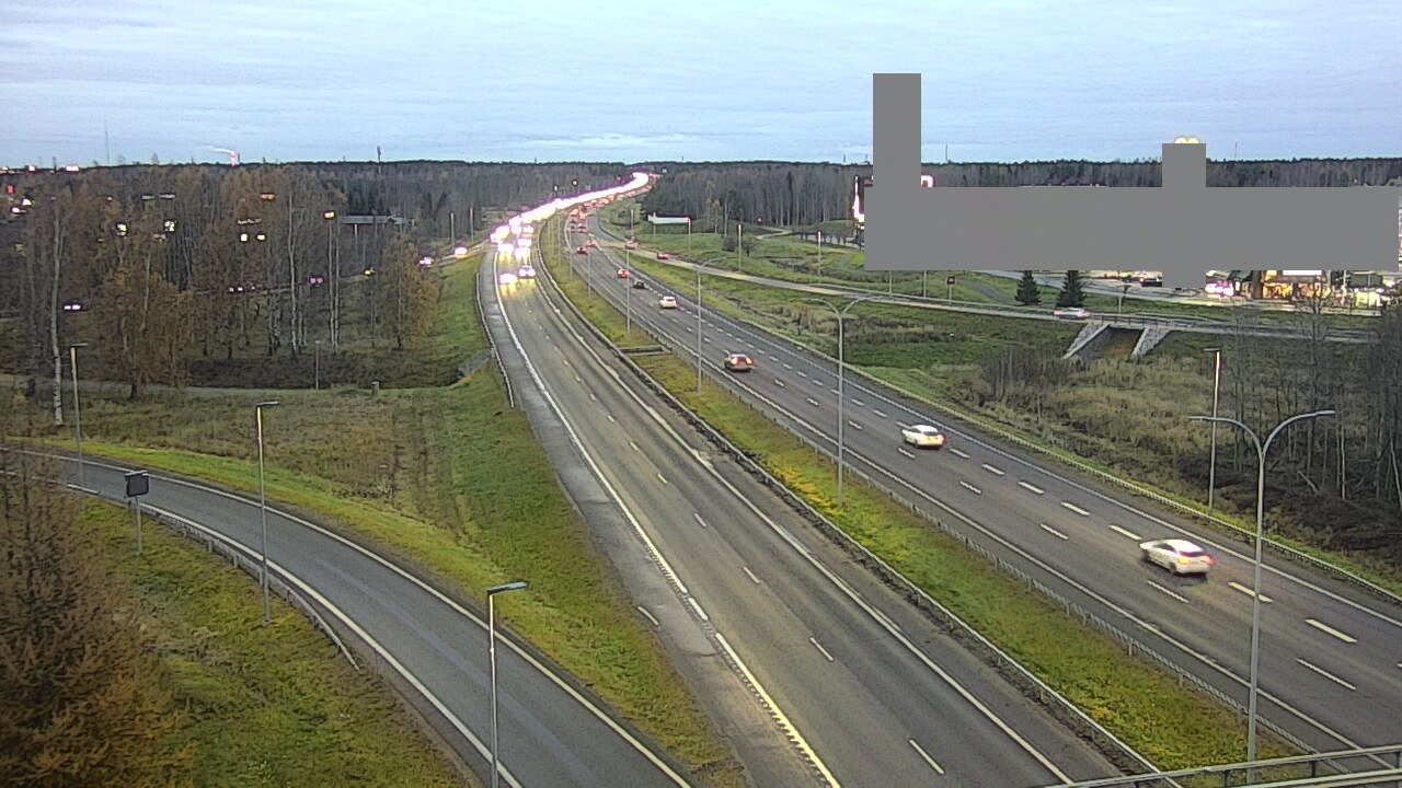 Kelikamerat Kuva Tie 4 Oulu Kaakkuri, Oulu, Pohjois-Pohjanmaa