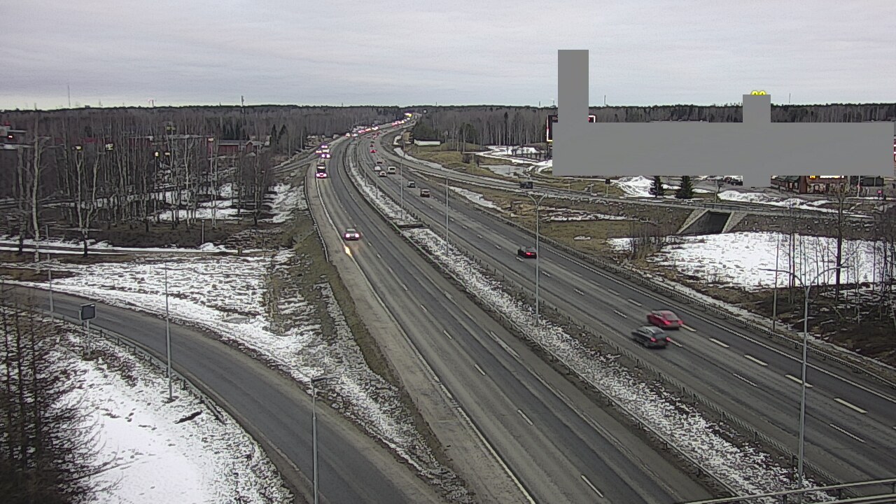 Kelikamerat Kuva Tie 4 Oulu Kaakkuri, Oulu, Pohjois-Pohjanmaa