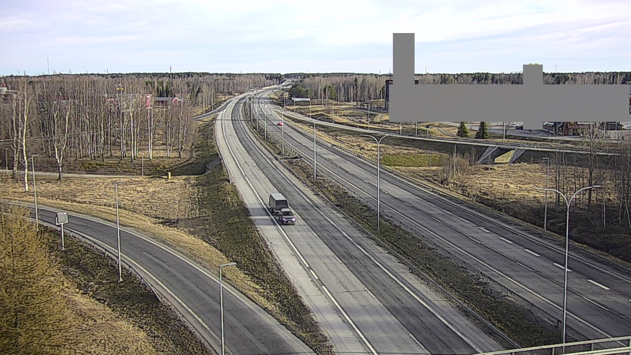 Kelikamerat Kuva Tie 4 Oulu Kaakkuri, Oulu, Pohjois-Pohjanmaa