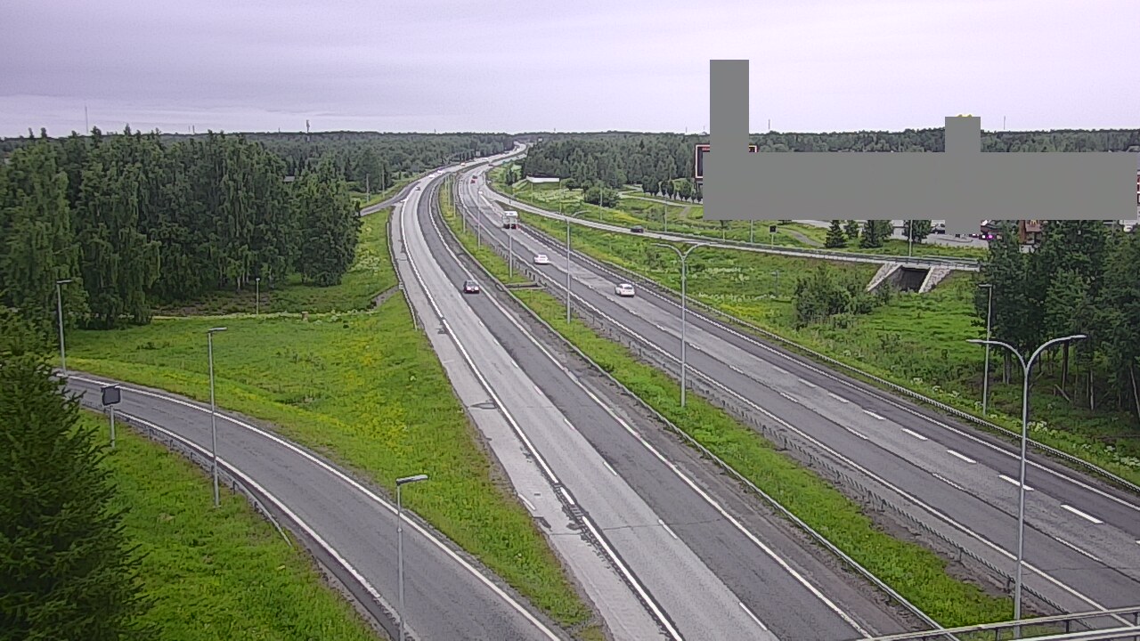 Kelikamerat Kuva Tie 4 Oulu Kaakkuri, Oulu, Pohjois-Pohjanmaa