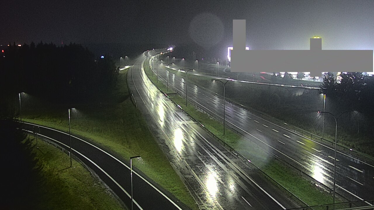 Weather Camera Image Väg 4 Uleåborg, Kaakkuri, Oulu, Pohjois-Pohjanmaa