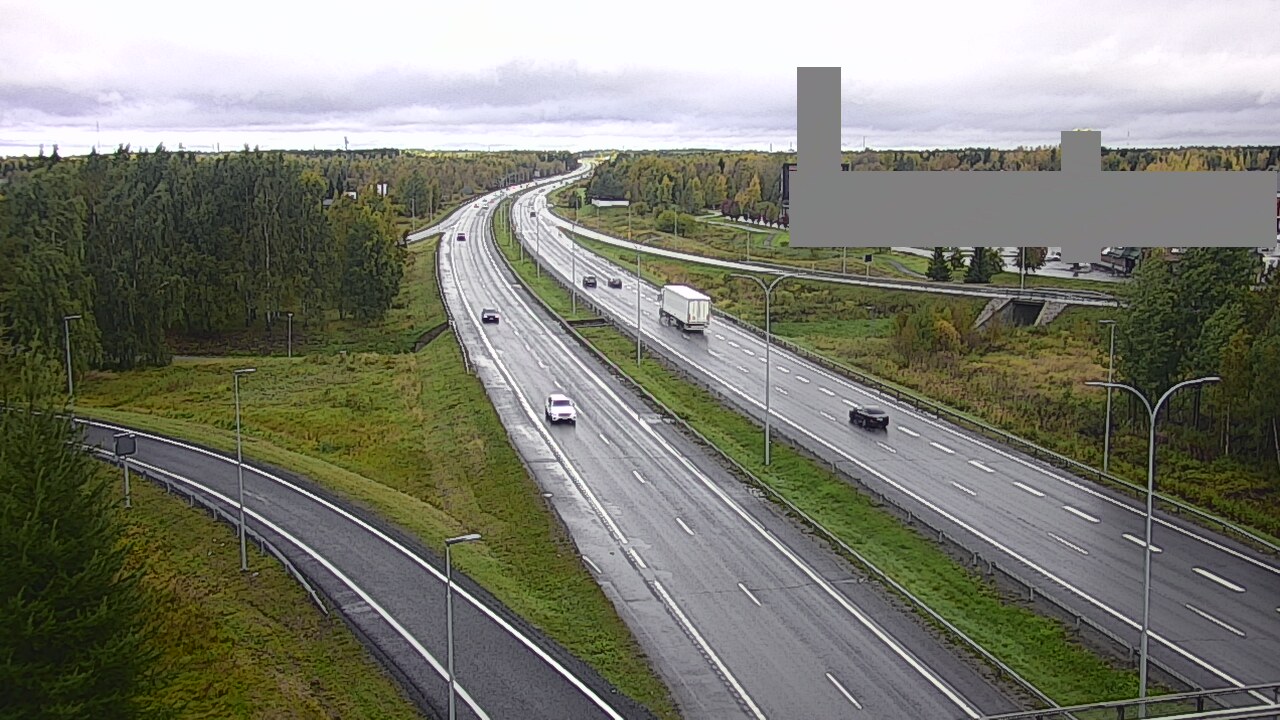 Kelikamerat Kuva Tie 4 Oulu Kaakkuri, Oulu, Pohjois-Pohjanmaa