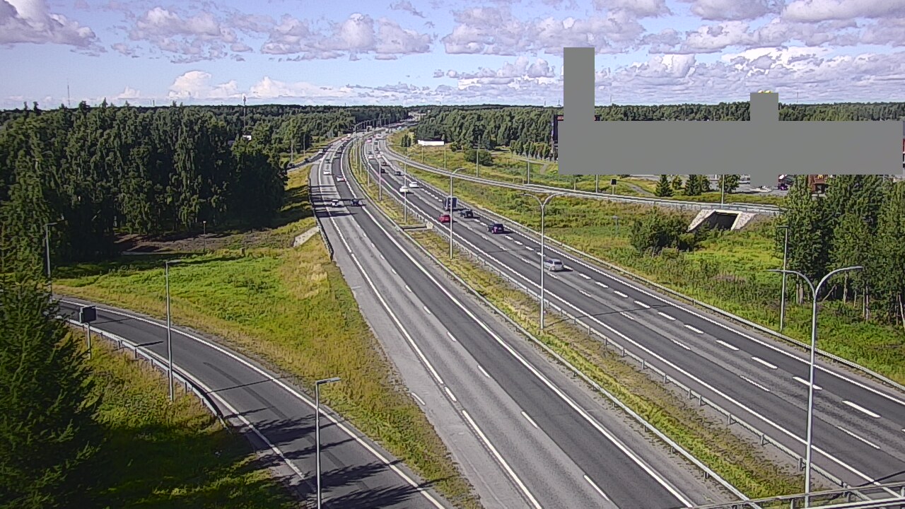 Kelikamerat Kuva Tie 4 Oulu Kaakkuri, Oulu, Pohjois-Pohjanmaa