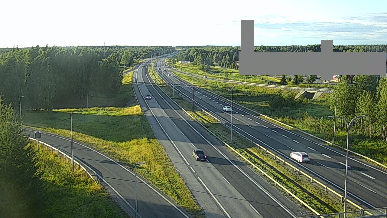 Kelikamerat Kuva Tie 4 Oulu Kaakkuri, Oulu, Pohjois-Pohjanmaa