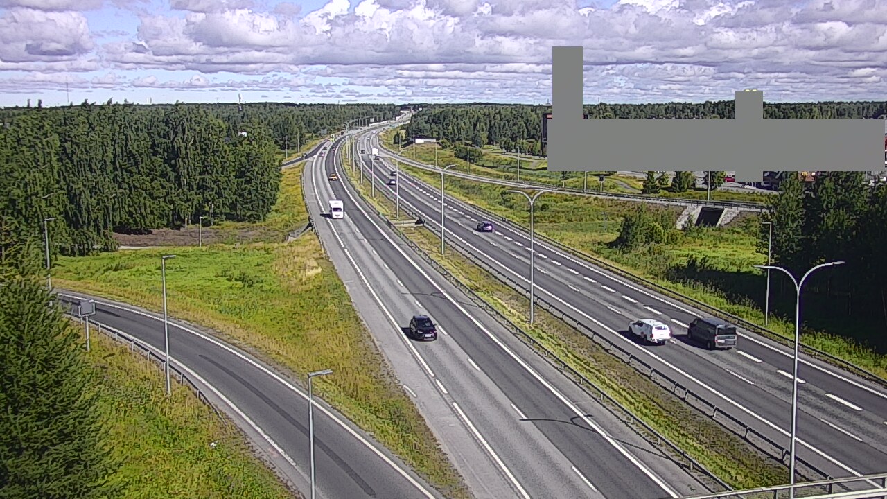 Kelikamerat Kuva Tie 4 Oulu Kaakkuri, Oulu, Pohjois-Pohjanmaa