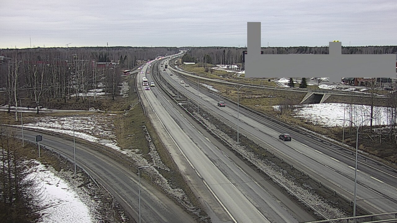 Kelikamerat Kuva Tie 4 Oulu Kaakkuri, Oulu, Pohjois-Pohjanmaa