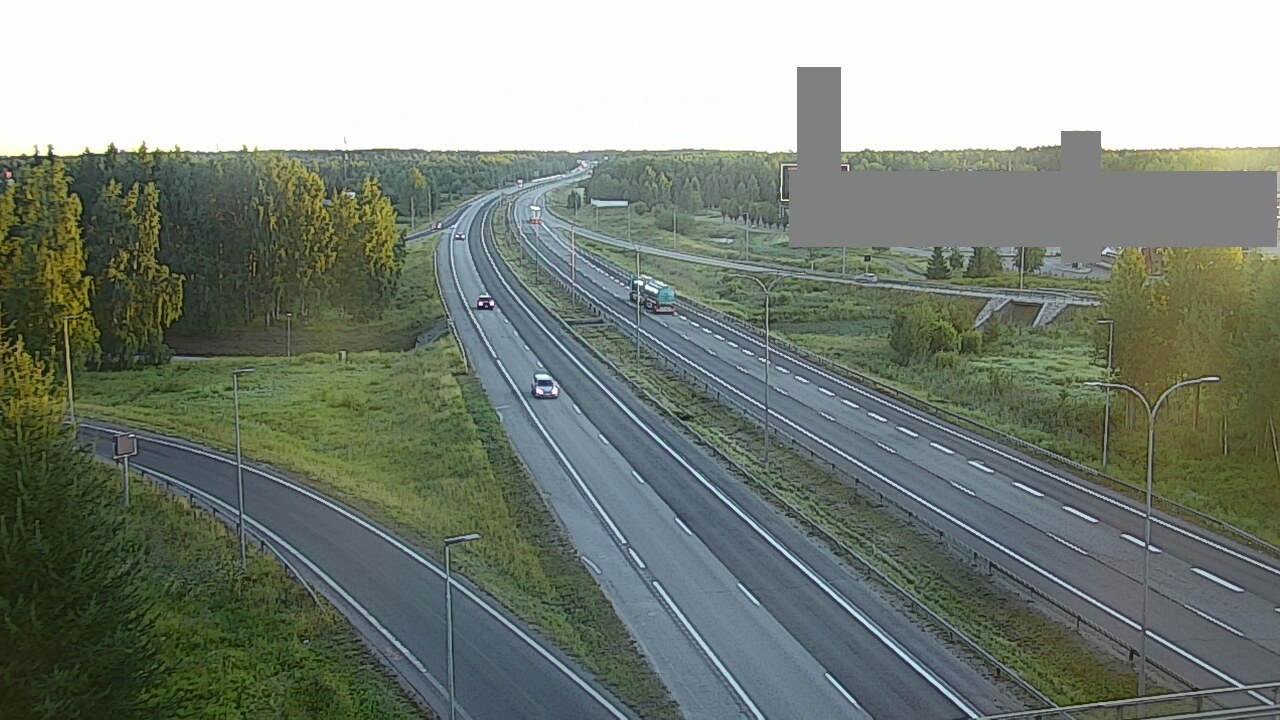 Kelikamerat Kuva Tie 4 Oulu Kaakkuri, Oulu, Pohjois-Pohjanmaa