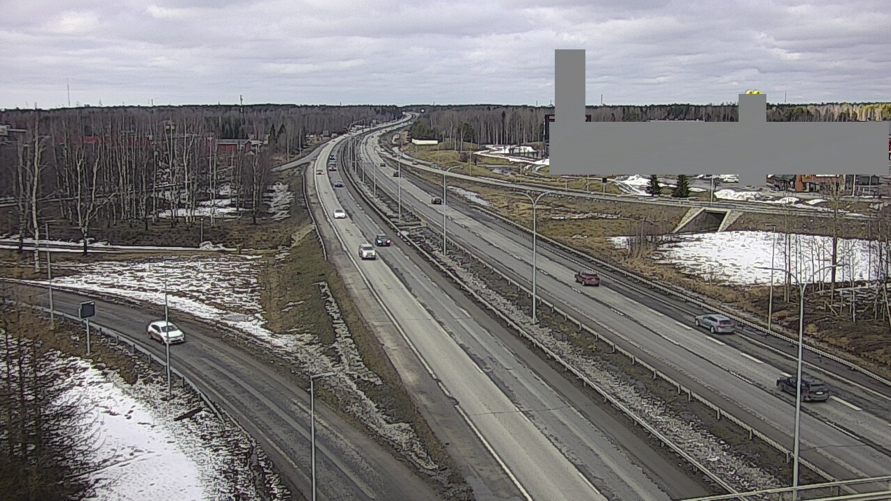 Kelikamerat Kuva Tie 4 Oulu Kaakkuri, Oulu, Pohjois-Pohjanmaa