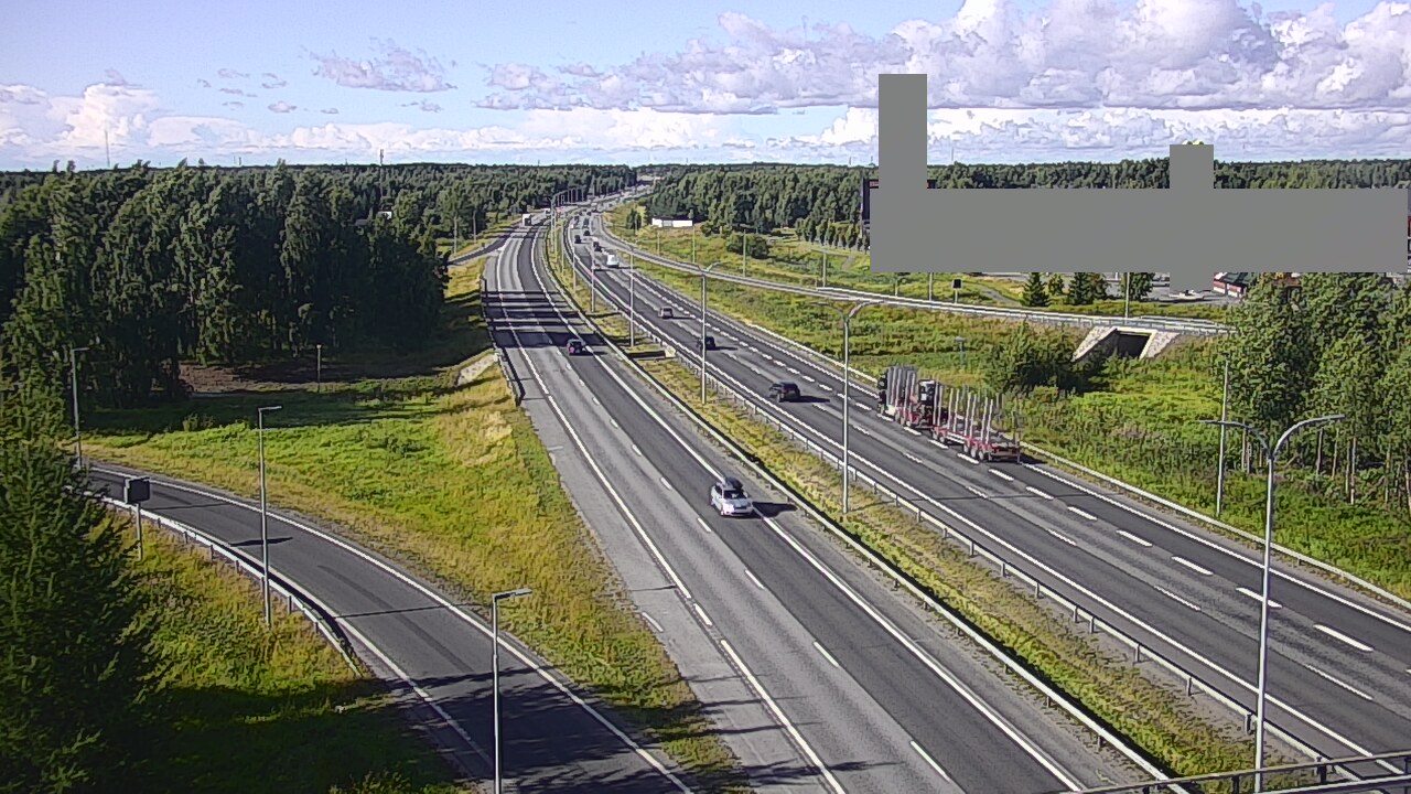 Kelikamerat Kuva Tie 4 Oulu Kaakkuri, Oulu, Pohjois-Pohjanmaa