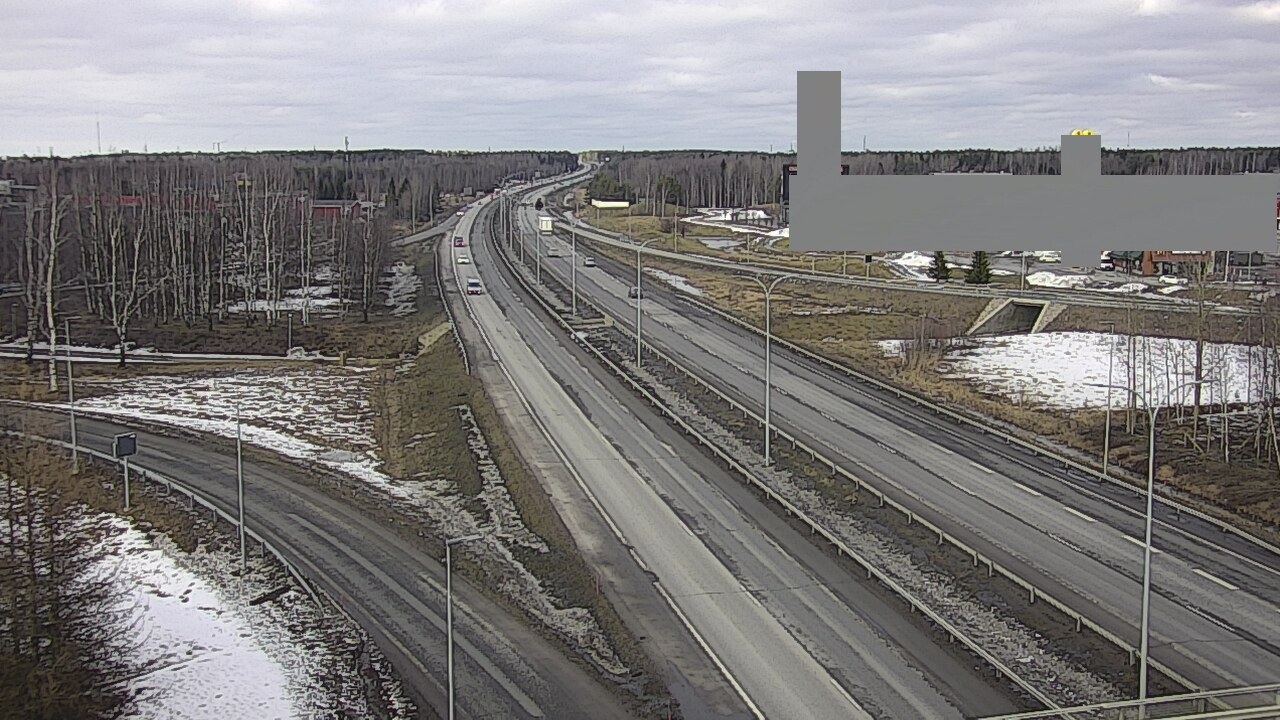 Kelikamerat Kuva Tie 4 Oulu Kaakkuri, Oulu, Pohjois-Pohjanmaa