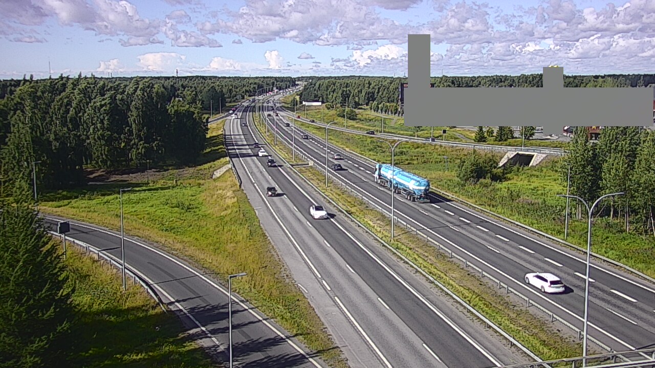 Kelikamerat Kuva Tie 4 Oulu Kaakkuri, Oulu, Pohjois-Pohjanmaa