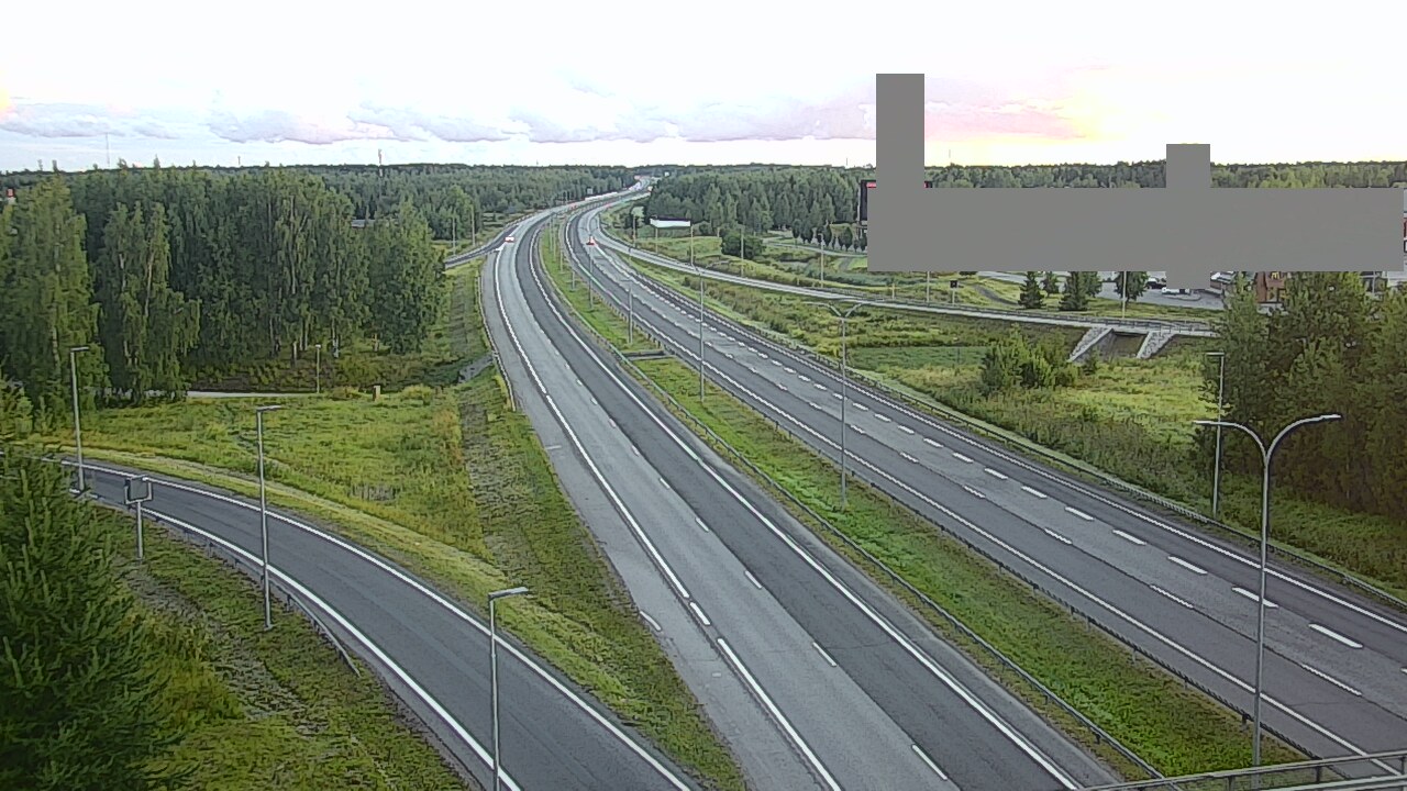 Kelikamerat Kuva Tie 4 Oulu Kaakkuri, Oulu, Pohjois-Pohjanmaa