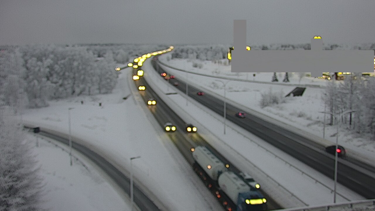 Kelikamerat Kuva Tie 4 Oulu Kaakkuri, Oulu, Pohjois-Pohjanmaa