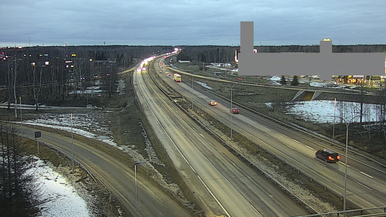 Kelikamerat Kuva Tie 4 Oulu Kaakkuri, Oulu, Pohjois-Pohjanmaa