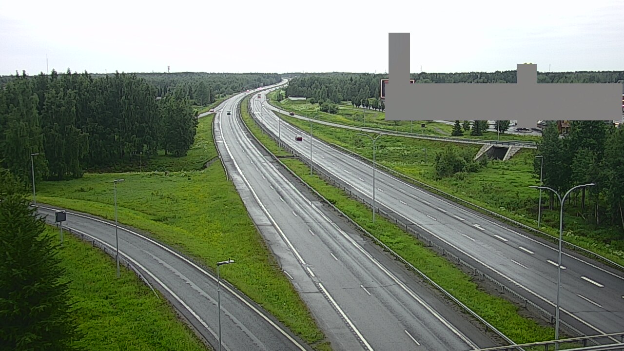 Kelikamerat Kuva Tie 4 Oulu Kaakkuri, Oulu, Pohjois-Pohjanmaa