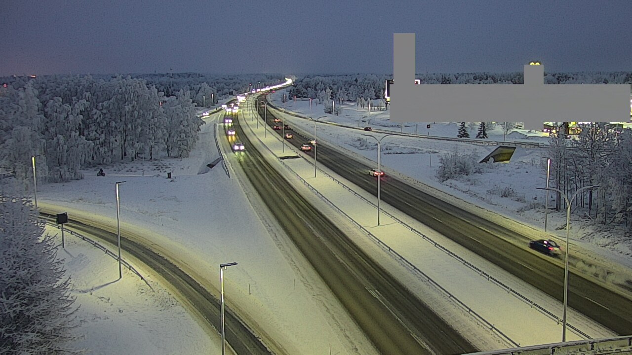 Kelikamerat Kuva Tie 4 Oulu Kaakkuri, Oulu, Pohjois-Pohjanmaa