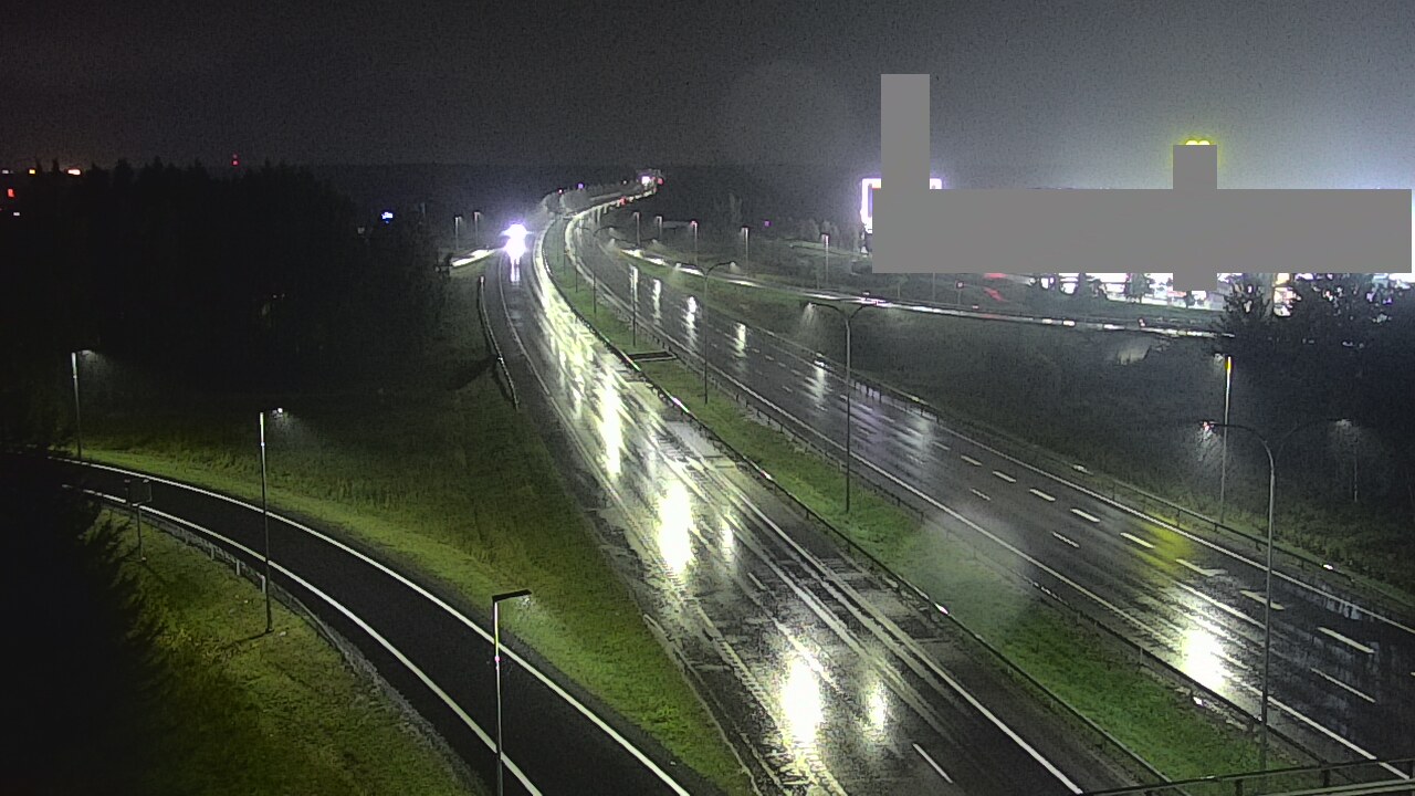 Weather Camera Image Väg 4 Uleåborg, Kaakkuri, Oulu, Pohjois-Pohjanmaa