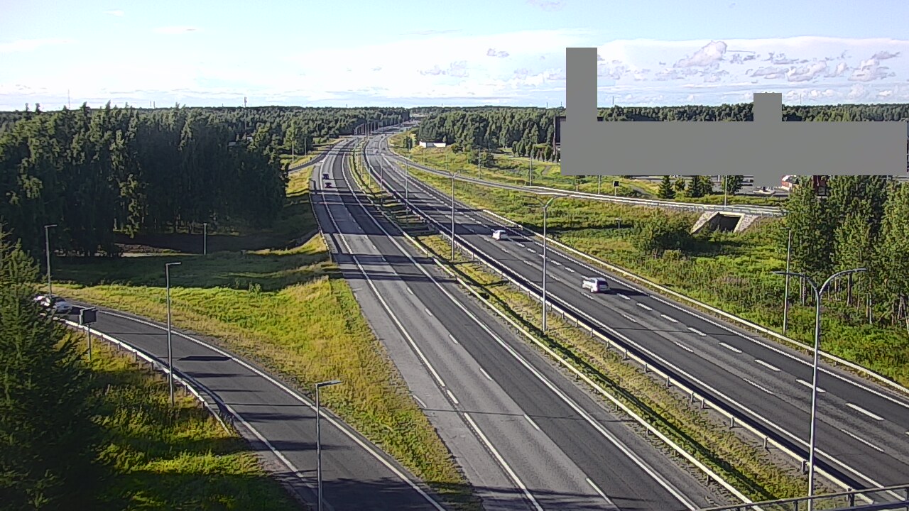 Kelikamerat Kuva Tie 4 Oulu Kaakkuri, Oulu, Pohjois-Pohjanmaa