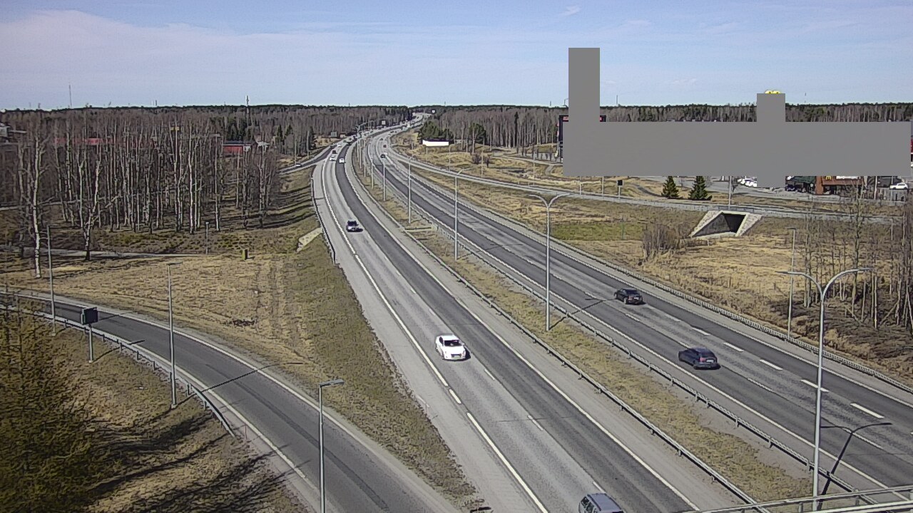 Kelikamerat Kuva Tie 4 Oulu Kaakkuri, Oulu, Pohjois-Pohjanmaa