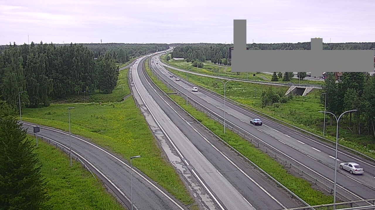 Kelikamerat Kuva Tie 4 Oulu Kaakkuri, Oulu, Pohjois-Pohjanmaa