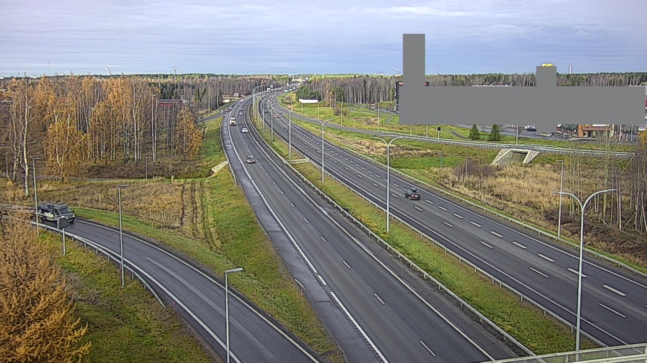 Kelikamerat Kuva Tie 4 Oulu Kaakkuri, Oulu, Pohjois-Pohjanmaa