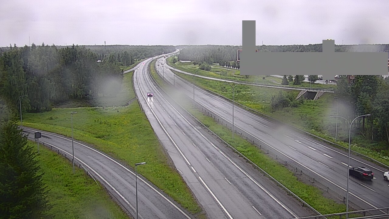 Kelikamerat Kuva Tie 4 Oulu Kaakkuri, Oulu, Pohjois-Pohjanmaa