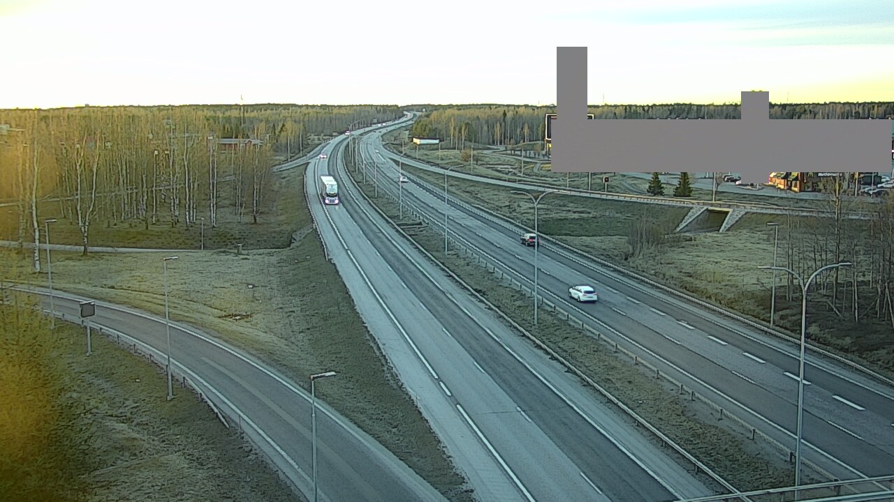 Kelikamerat Kuva Tie 4 Oulu Kaakkuri, Oulu, Pohjois-Pohjanmaa