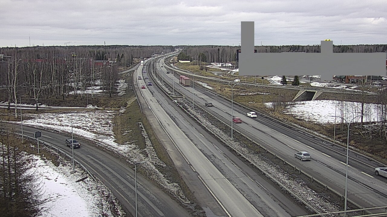 Kelikamerat Kuva Tie 4 Oulu Kaakkuri, Oulu, Pohjois-Pohjanmaa