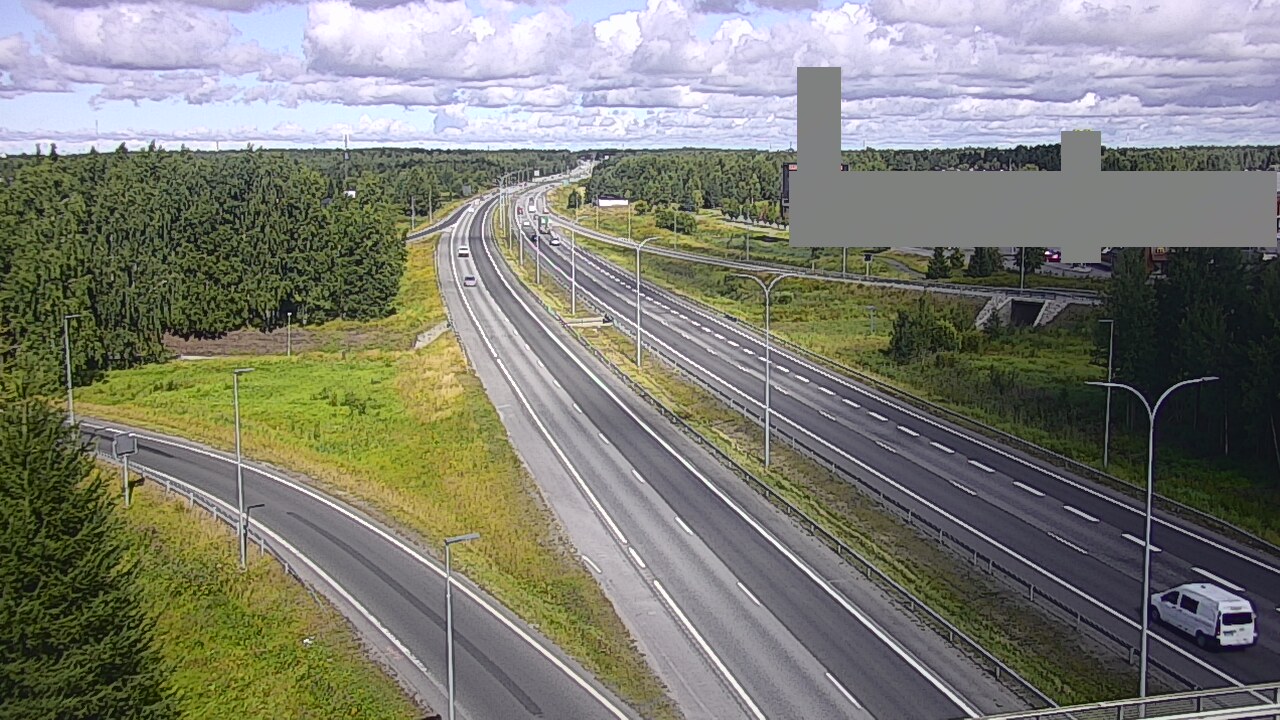 Kelikamerat Kuva Tie 4 Oulu Kaakkuri, Oulu, Pohjois-Pohjanmaa